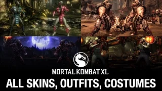 Mortal Kombat XL: All Skins / Outfits / Costumes