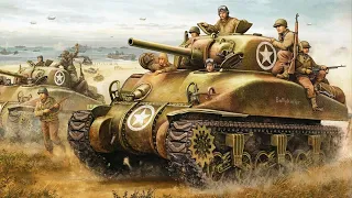 Американцы в Нормандии 1944г. Атакуем немцев под прикрытием Шерманов 🔴 Arma 3 20.12.2022 #live
