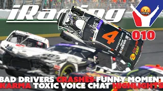 iRacing | Bad Drivers, Crashes & Funny Moments | Ep 010 [S23-03 W04]