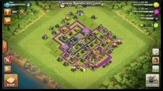 Clash of Clans - фан атака гигантами.Сносим тх