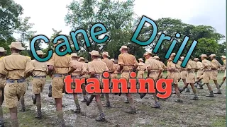 Cane drill Assam police || Cane drill training || 117th batch AB constable