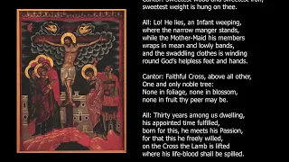 Sweetest Wood & Sweetest Iron (Good Friday Antiphon)