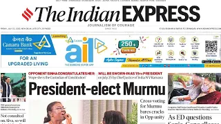 22nd July 2022 | The Indian Express Newspaper Analysis | Current Affairs Today #UPSC Prelims 2022