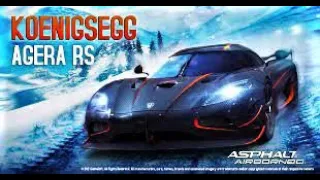 Asphalt 9 koenigsegg agera rs Test Drive