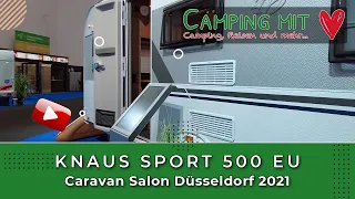 Knaus Sport 500 EU - Caravan Salon 2021 Düsseldorf