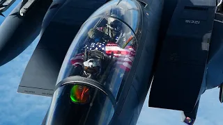 F-15E STRIKE EAGLES FLYOVER! 492nd Fighter Squadron Supports Estonia's Independence Day With Flyover