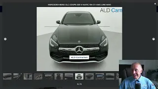 Сколько стоит на аукционах Европы Mercedes-Benz GLC Coupe.