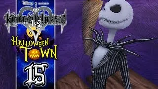 Kingdom Hearts 1.5 HD ReMIX (English) Walkthrough - KH Final Mix Proud Mode Part 15: Halloween Town | Meet Jack Skellington PS3 Let's Play Gameplay KHFM