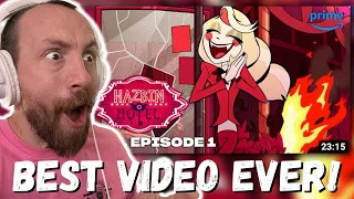 BEST VIDEO EVER! Hazbin Hotel Official Full Episode "OVERTURE" | Prime Video (REACTION!!!)