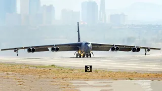 B-52 Stratofortress Take Off and Landing U.S. Air Force