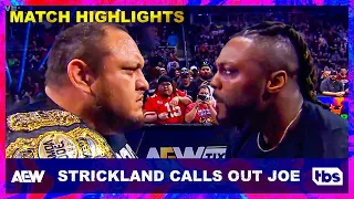 Swerve Strickland and Samoa Joe Speak Before #AEWDynasty (Clip) | AEW Dynamite | TBS