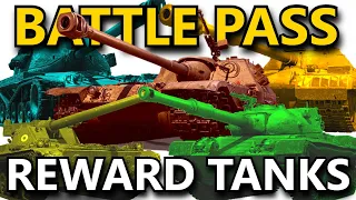 Battle Pass Collect 3 Reward Tanks! World of Tanks