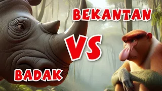 Episode 11 Kancil's fairy tale breaks up Badak's fight with Proboscis Monkey