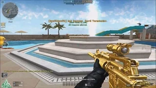 Crossfire NA/UK : M4A1 C- Ultimate Gold  in HMX (Darkage) - Gameplay