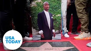 Tupac Shakur receives star on Hollywood Walk of Fame | USA TODAY