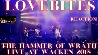 LOVEBITES - HAMMER OF WRATH WACKEN 2018 Reaction!