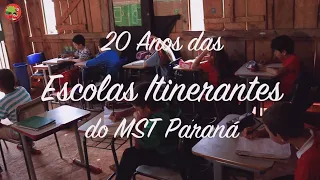 20 Anos de história: escolas Itinerantes