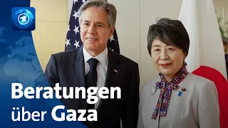 G7-Treffen in Japan: Außenminister:innen beraten über Gaza und die Ukraine