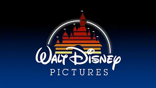 Walt Disney Pictures logo in the style of the Walt Disney Television logo