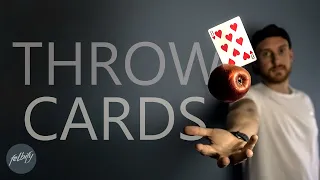 I learned how to THROW CARDS AT LIGHTSPEED | learn fast