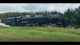 Union Pacific Big Boy 4014 - Wortham, Texas - August 15, 2021