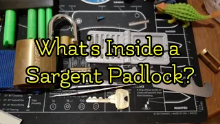 (939) What's Inside a Sargent Padlock ?❓❔