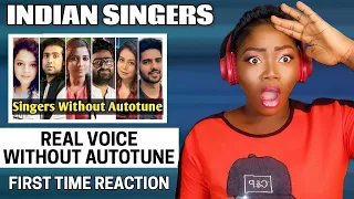 🇮🇳FIRST TIME HEARING Real Voice Without Autotune Indian Singers 2 MUZIX REACTION!!!😱 | Real Good🤯