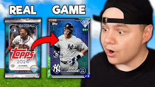 Real MLB Packs Build My Team!