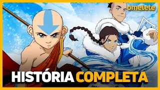 A HISTÓRIA de AVATAR: A Lenda de Aang - Resumo das 3 Temporadas da Animação (SPOILERS)