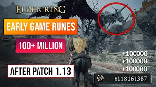 Elden Ring Rune Farm | New Rune Glitch After Patch 1.10! Get Level 500 In Minutes!