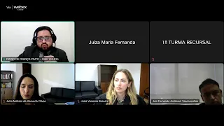 1ª Turma Recursal dos Juizados Especiais - 09/05/2024 - 14:00