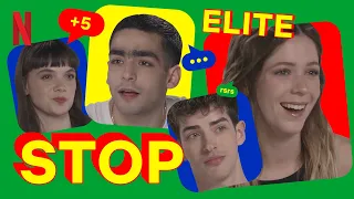 Elenco de Elite joga Stop! e mostra quem é o melhor aluno | Netflix Brasil