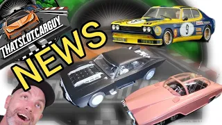 Scalextric new pics of 2023 cars, BRM ford Capri, sideways 2024 cars and more 21/07/23