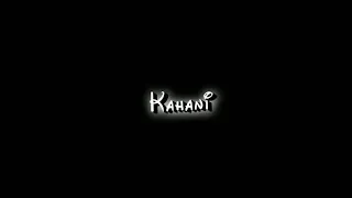 ♬ Mujhe Pyaar Hua Tha - OST ❤🎧 Kahani Suno ~ Kaifi Khalil 💜 Black screen lyrics 🖤 _Whatsapp Status_