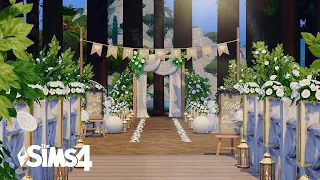 Wedding in the forest • The Sims 4 • No CC | Speed Build