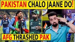 🔴PAKISTAN CHALO JAANE DO! AFG THRASHED PAKISTAN SPACE LIVE Q&A WITH SUSHANT #pakvsafg #babarazam