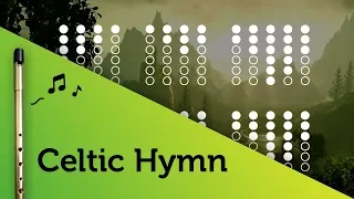 Celtic Hymn on Tin Whistle D + tabs tutorial