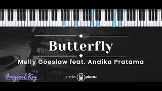 Butterfly – Melly Goeslaw feat. Andhika Pratama (KARAOKE PIANO - ORIGINAL KEY)