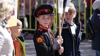Парад победы в Великом Новгороде в 2019 год (Бессмертный полк)