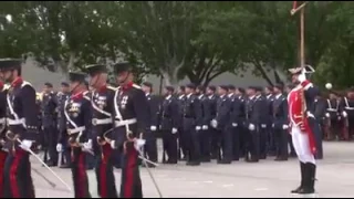 JURA DE BANDERA GUARDIA REAL DE ESPAÑA 2017