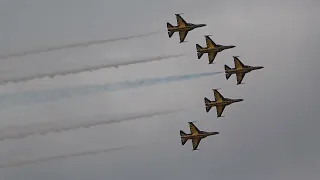 RoKAF Black Eagles Display Saturday Avalon Airshow 2023