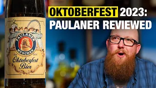 Paulaner Oktoberfest Bier 2023: Oktoberfest German Beer Review