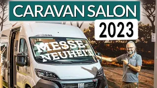 Live vom Caravan Salon 2023 - ALLE NEUHEITEN FÜR 2024 von Pössl, Roadcar, Globecar und der Vanline