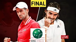 Novak Djokovic vs. Stefanos Tsitsipas || Rome Open 2022 FINAL