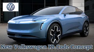 Developed for China and This Car Has Eyes That Can See You Coming | New Volkswagen ID.Code Concept