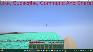 Minecraft Biggest Bomb