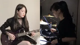 Cover by YUJIN GUITAR  &  Drummer Subin  - 'Welcome to the Black Parade'