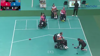 World Boccia Championships 12.12.2022. GREAT BRITAIN vs. SPAIN (BC4)