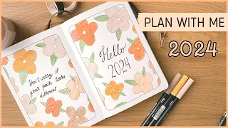 BULLET JOURNAL 2024 || PLAN WITH ME🌼