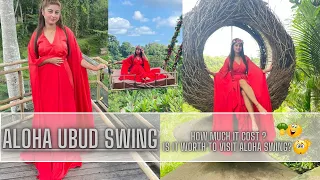 Aloha Ubud Swing Must Visit Place In Ubud🤩 #sweetjail #ubud #alohaswings #swing #bali